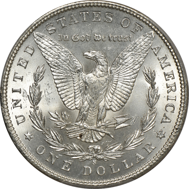 Two 1899-S PCGS MS-63 CAC