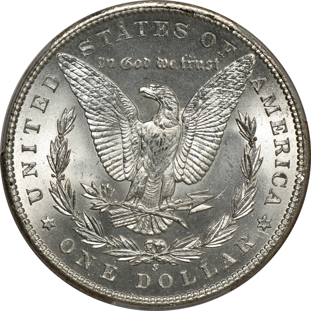 Two 1899-S PCGS MS-63 CAC