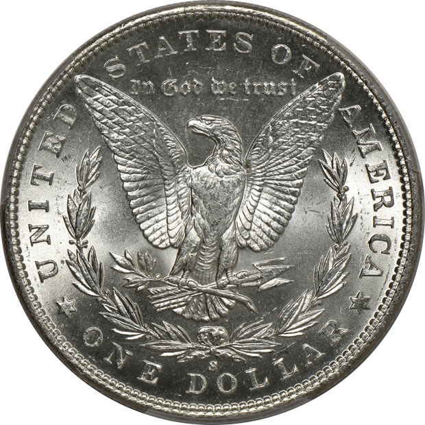 Two 1899-S PCGS MS-63 CAC
