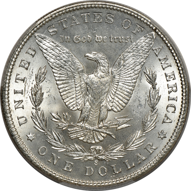 Two 1899-S PCGS MS-63 CAC