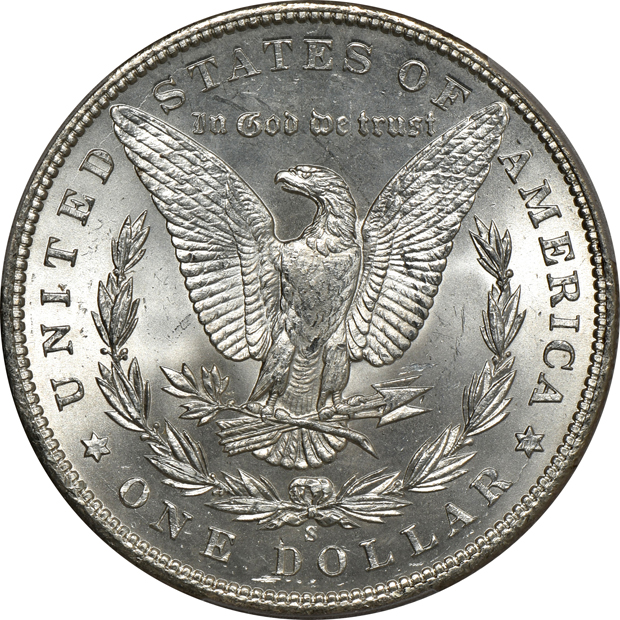 Two 1899-S PCGS MS-63 CAC