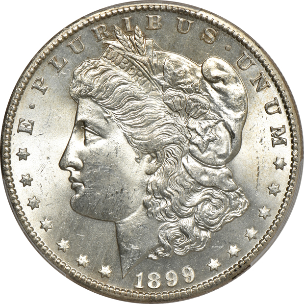 Two 1899-S VAM-7, Top 100, PCGS MS-64 CAC