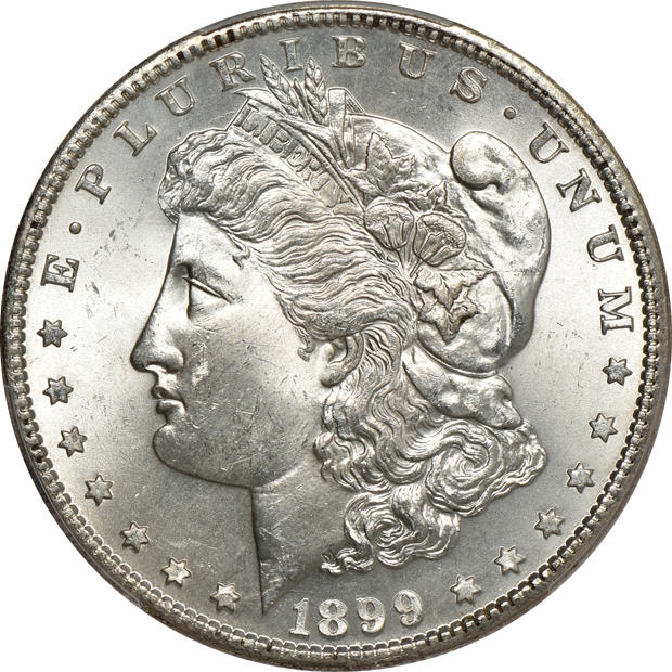 Two 1899-S PCGS MS-64 CAC