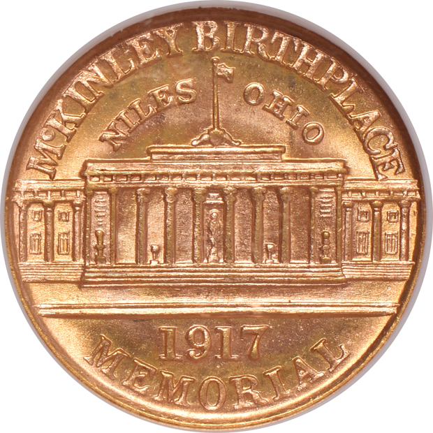 1917 $1 McKinley NGC MS-64