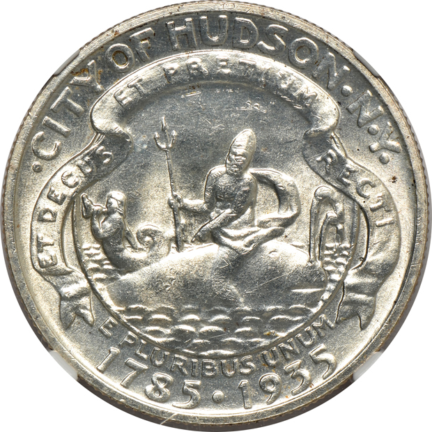 1935 Hudson MS-63, and a 1937 Antietam MS-64, both NGC