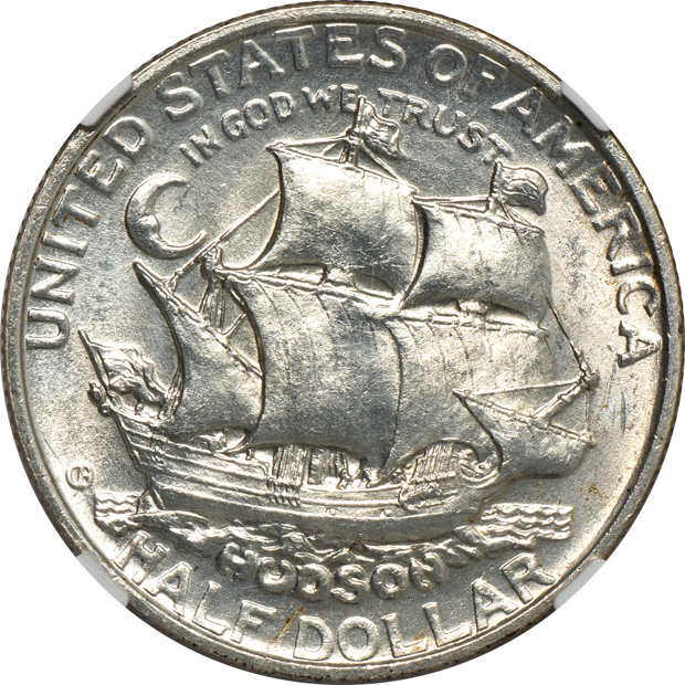 1935 Hudson MS-63, and a 1937 Antietam MS-64, both NGC