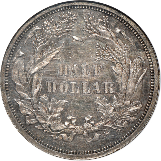 1859 50c J-237 NGC PR-58