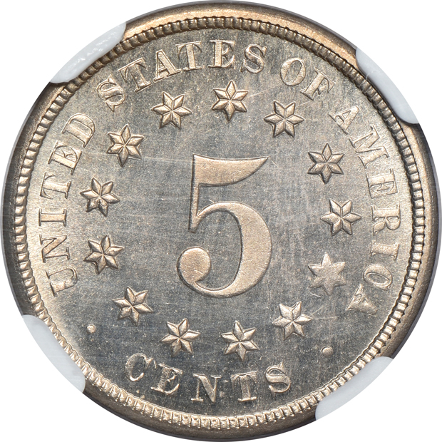 1874 NGC PR-66+ CAMEO