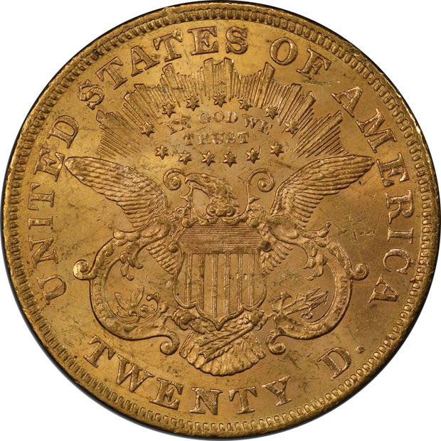 1873 Open 3 PCGS MS-62 CAC