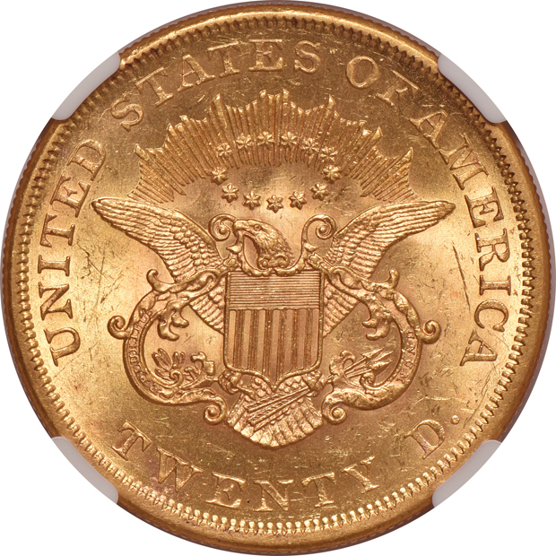 1861 NGC MS-61