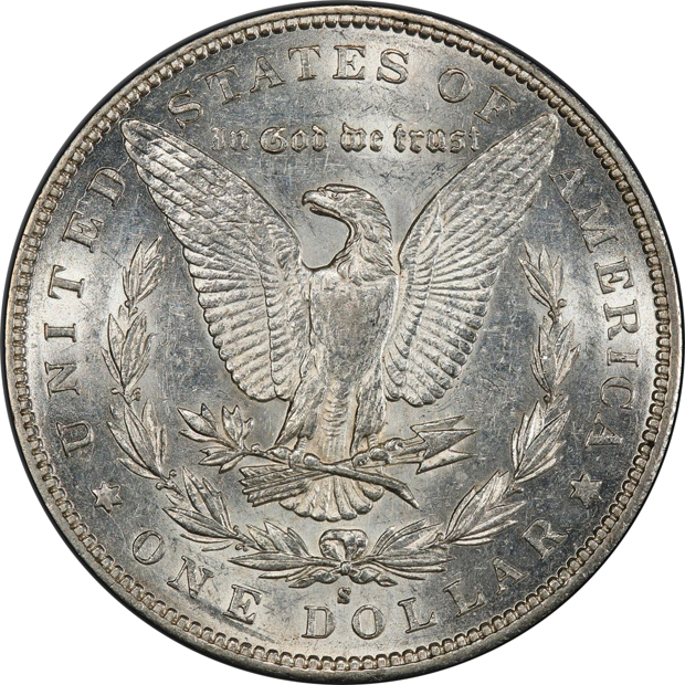 1894-S PCGS AU-50 CAC