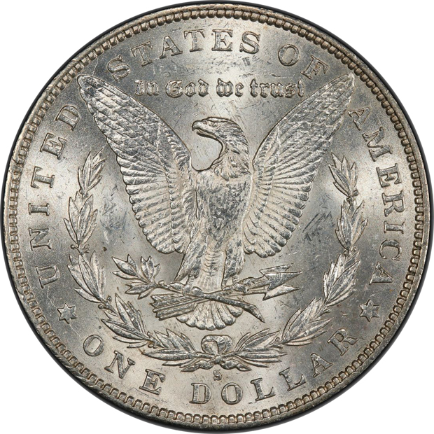 1894-S PCGS AU-58 CAC