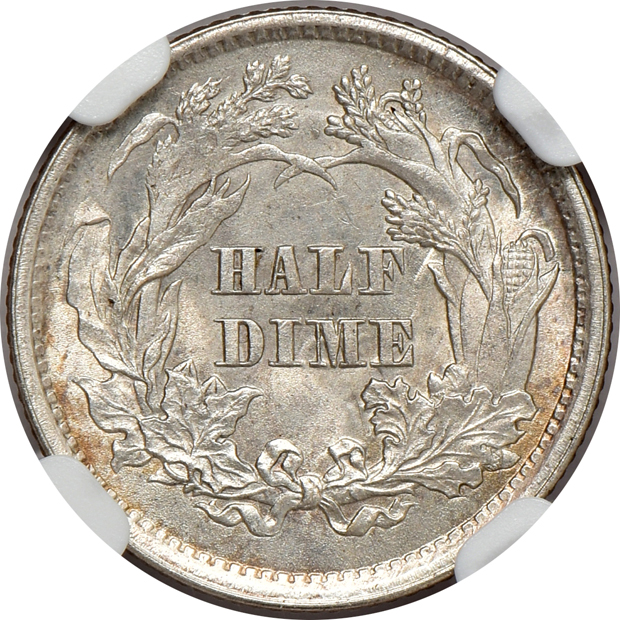 Four U.S. type coins, all NGC CAC