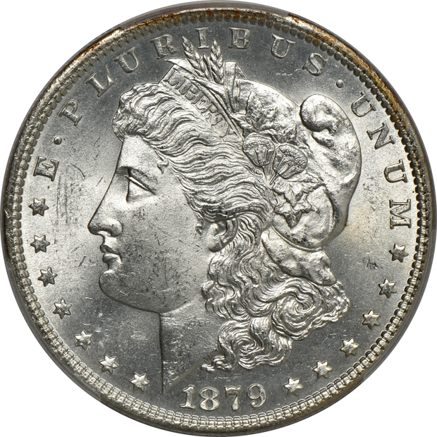 Three 1879, and two 1891, all PCGS CAC