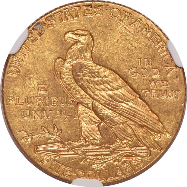 1908 Indian NGC MS-62