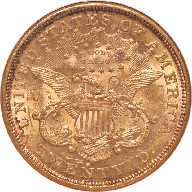 1873-S Closed 3 NGC MS-60