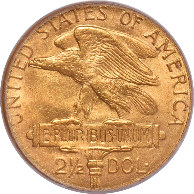 1915-S $2.50 Panama-Pacific PCGS MS-65