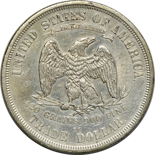 1874-CC Trade AU details/scratched/cleaned