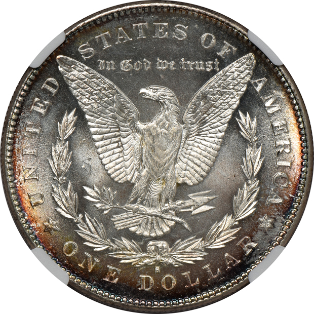 1878-S NGC MS-66+