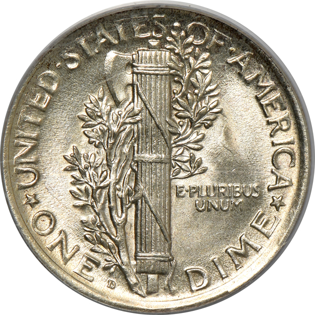1918-D MS-62 GOLD CAC, and a 1931-D MS-63FB CAC, both PCGS (green label)