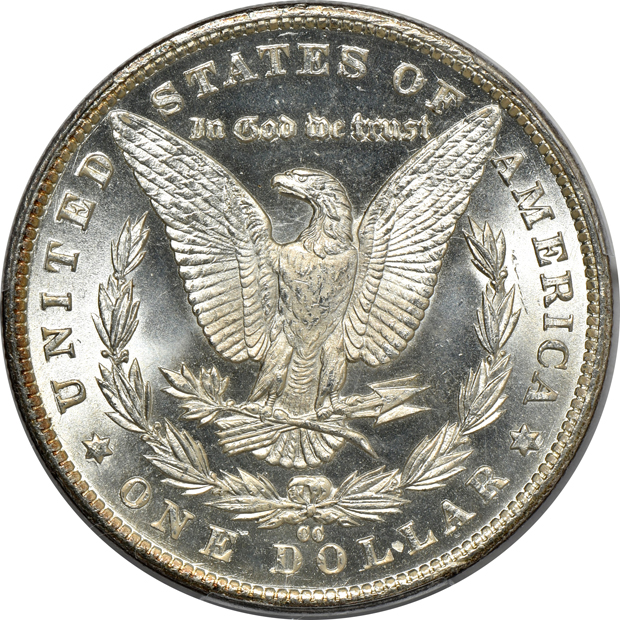 1882-CC MS-63, and an 1882-CC MS-64, both PCGS