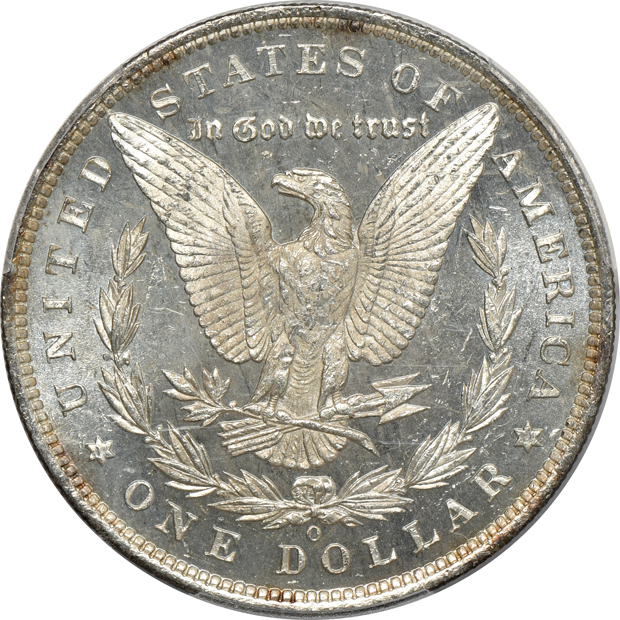 Two 1885-O PCGS MS-63DMPL