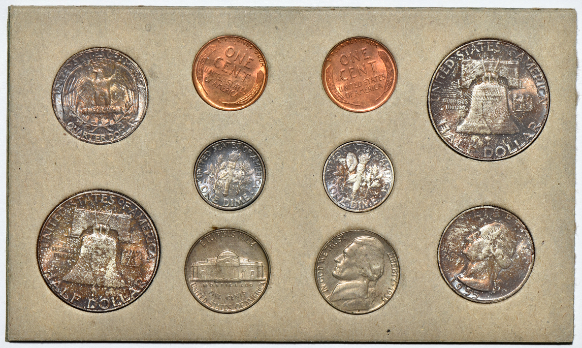 1955, 1956, and 1957 Mint Sets