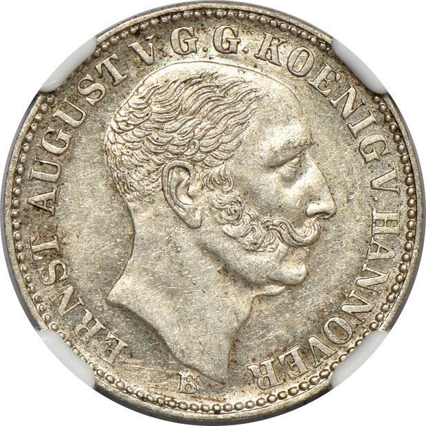 Germany - Six silver coins certified by NGC