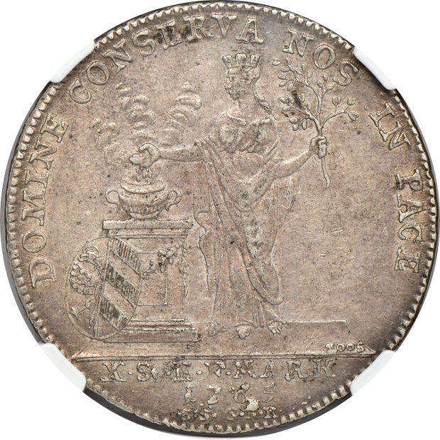 Germany - Five talers certified by NGC