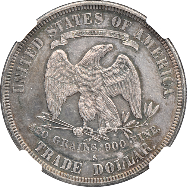 1877-S Trade NGC MS-61
