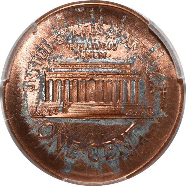 Three modern error coins