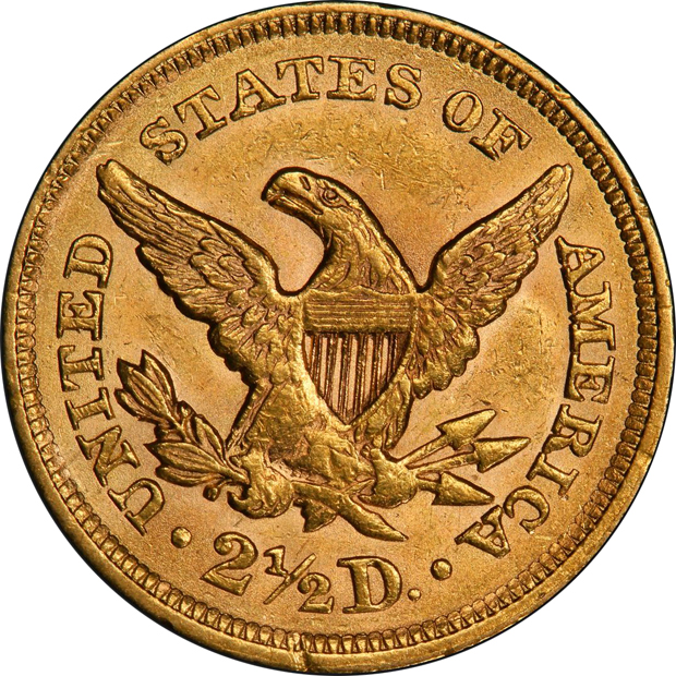 1857 PCGS AU-58