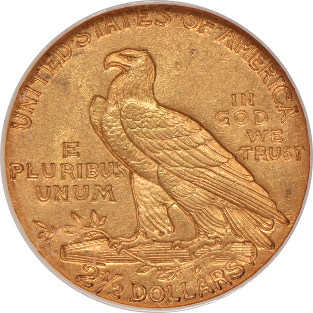 1909 MS-61, and a 1911 MS-61 CAC, both NGC