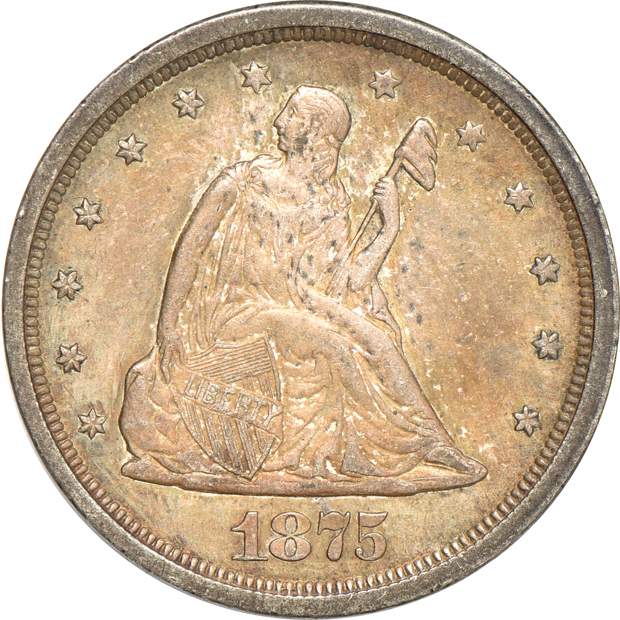 Three 1875-S/S, as described