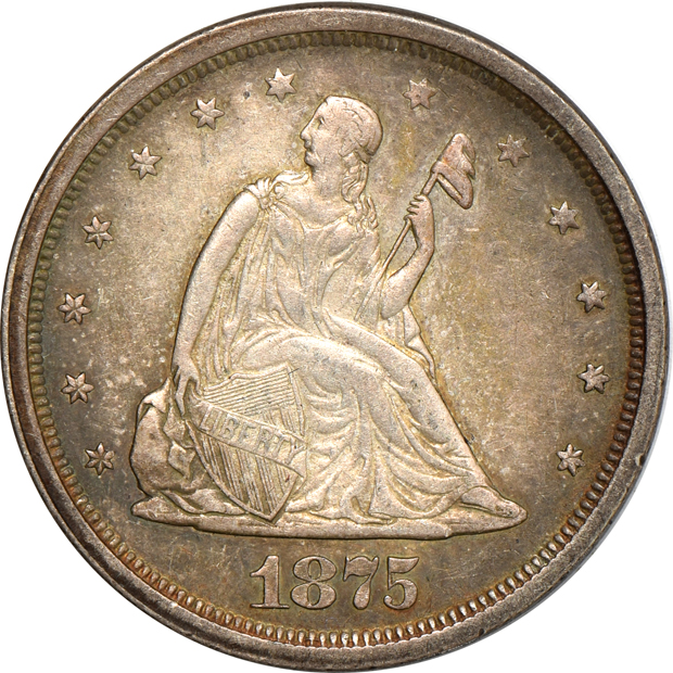 Three 1875-S/S, as described