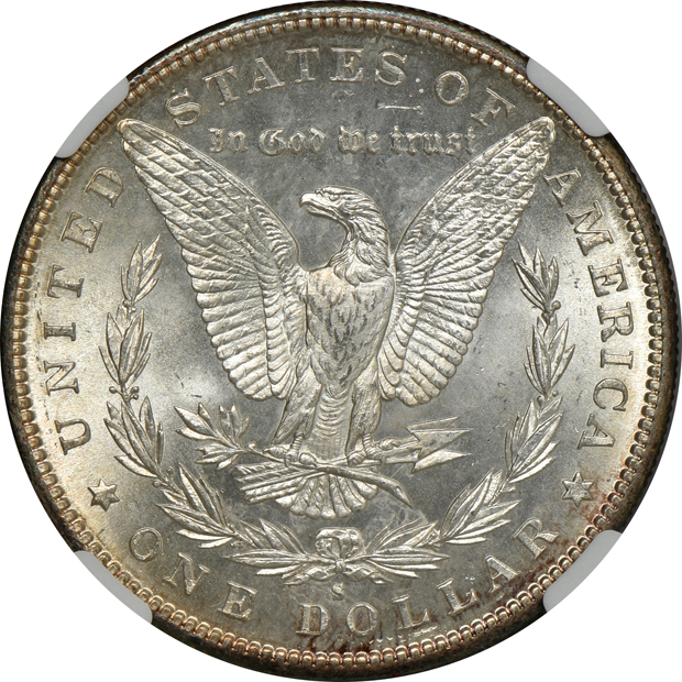 1886-S NGC MS-64+