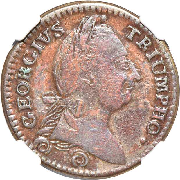 Three coin lot of Colonial coppers