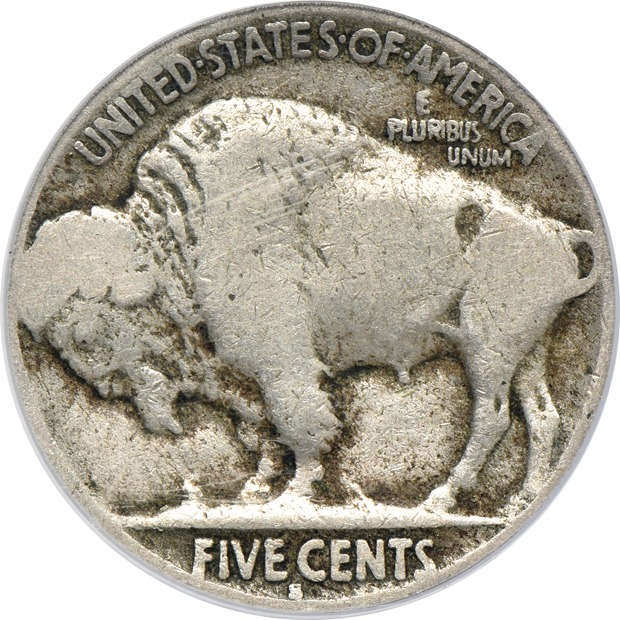 Complete collection of Buffalo nickels in a Whitman 9408 album