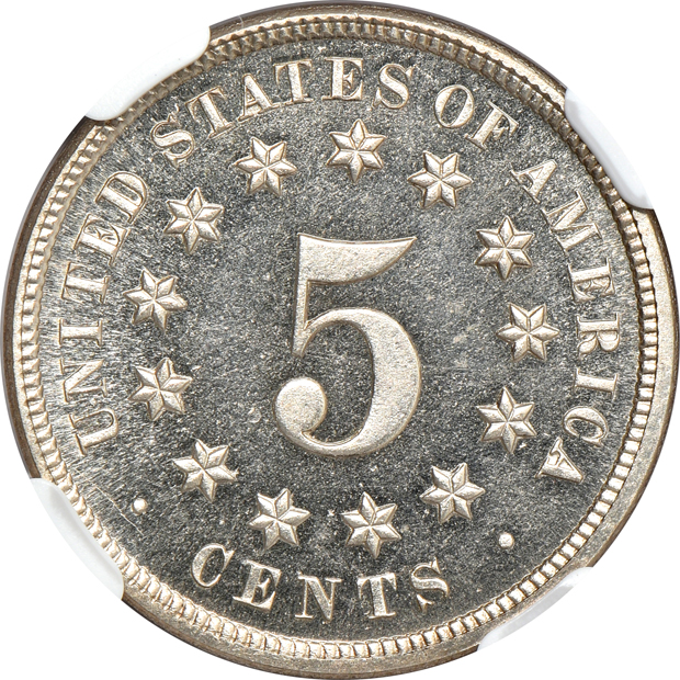 1872 NGC PR-66 CAMEO