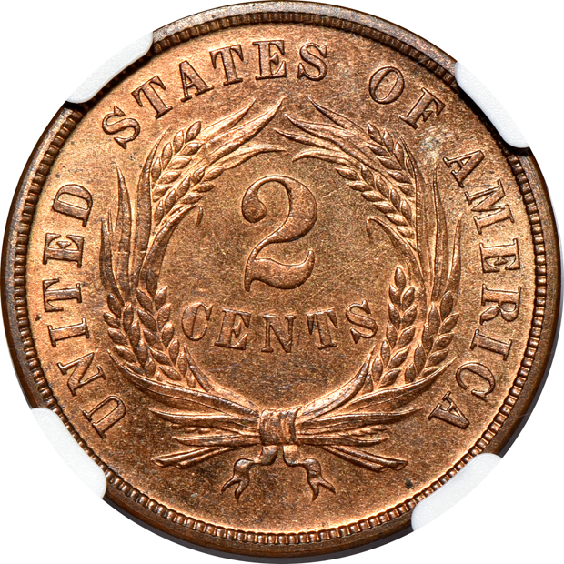 1870 NGC PR-65 RB