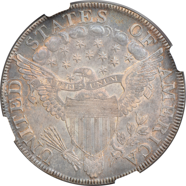 1803 Large 3 NGC AU-55