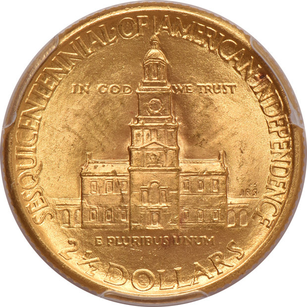 1926 $2.50 Sesquicentennial PCGS MS-64