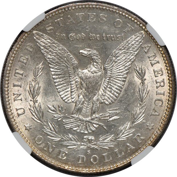 1884-S NGC AU-58