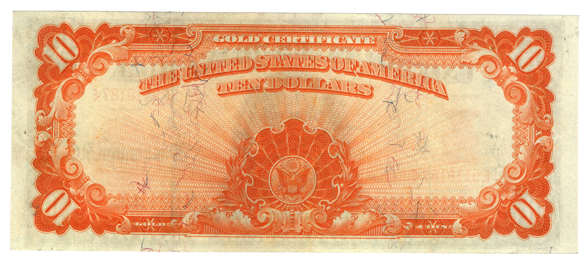 1907 $10 Fr# 1171 - XF