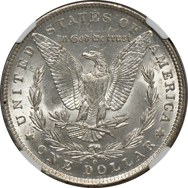 1886-O NGC MS-61