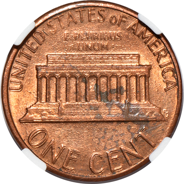 1931-S, 1972 Doubled Die Obverse, and a 1983 Doubled Die Reverse, all NGC MS-64 RB