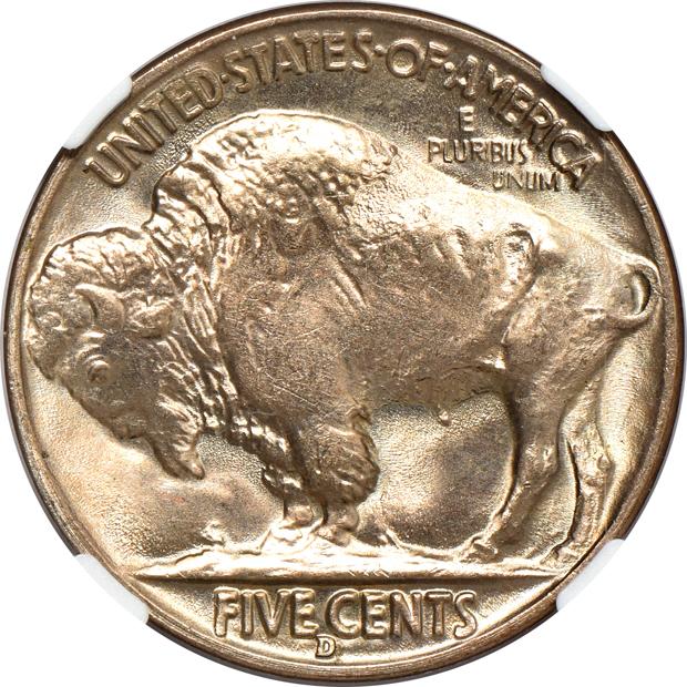 1938-D Buffalo and 1938 D/D Buffalo, both NGC MS-67