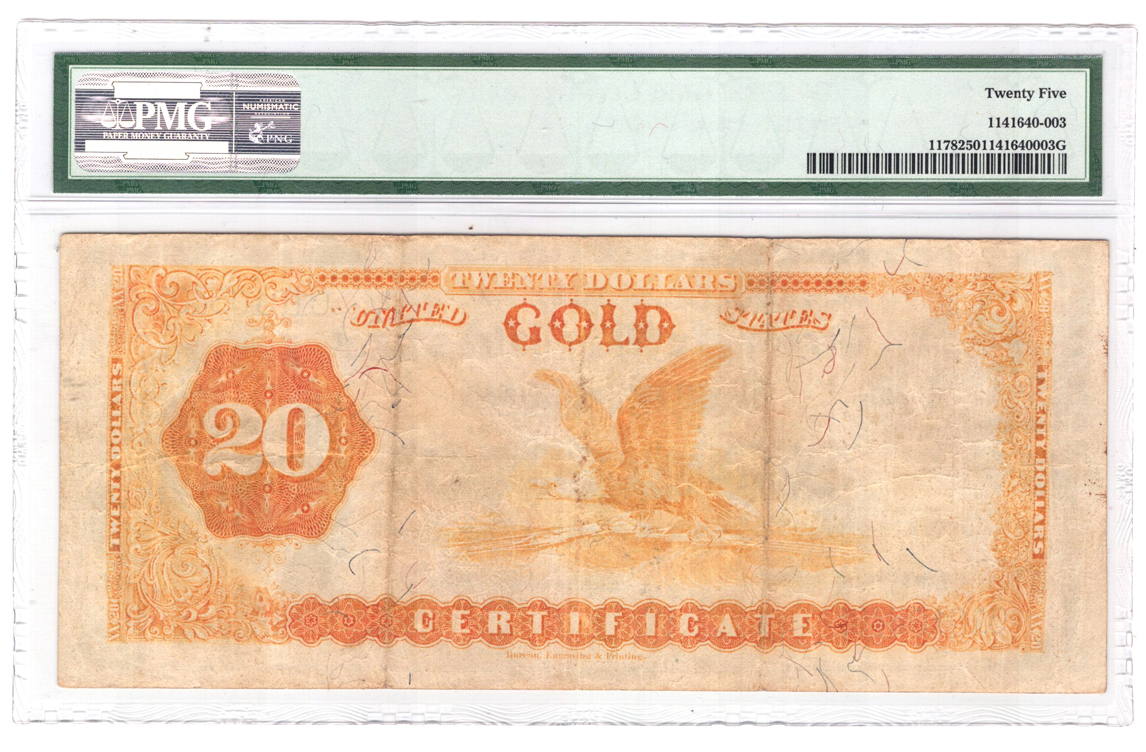 1882 $20 Fr# 1178 - PMG VF-25