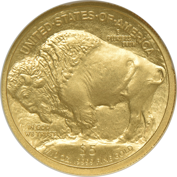 Two 2008-W $5 Buffalo Burnished Early Releases NGC MS-70