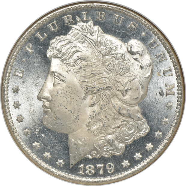 1879-S NGC MS-64, 1880-S NGC MS-65 PL, 1884-O  PCGS MS-64PL